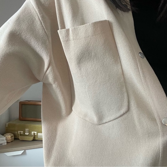 Zara Knit Overshirt size S - Picture 3 of 7